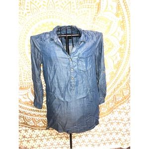 Jean dress with pockets